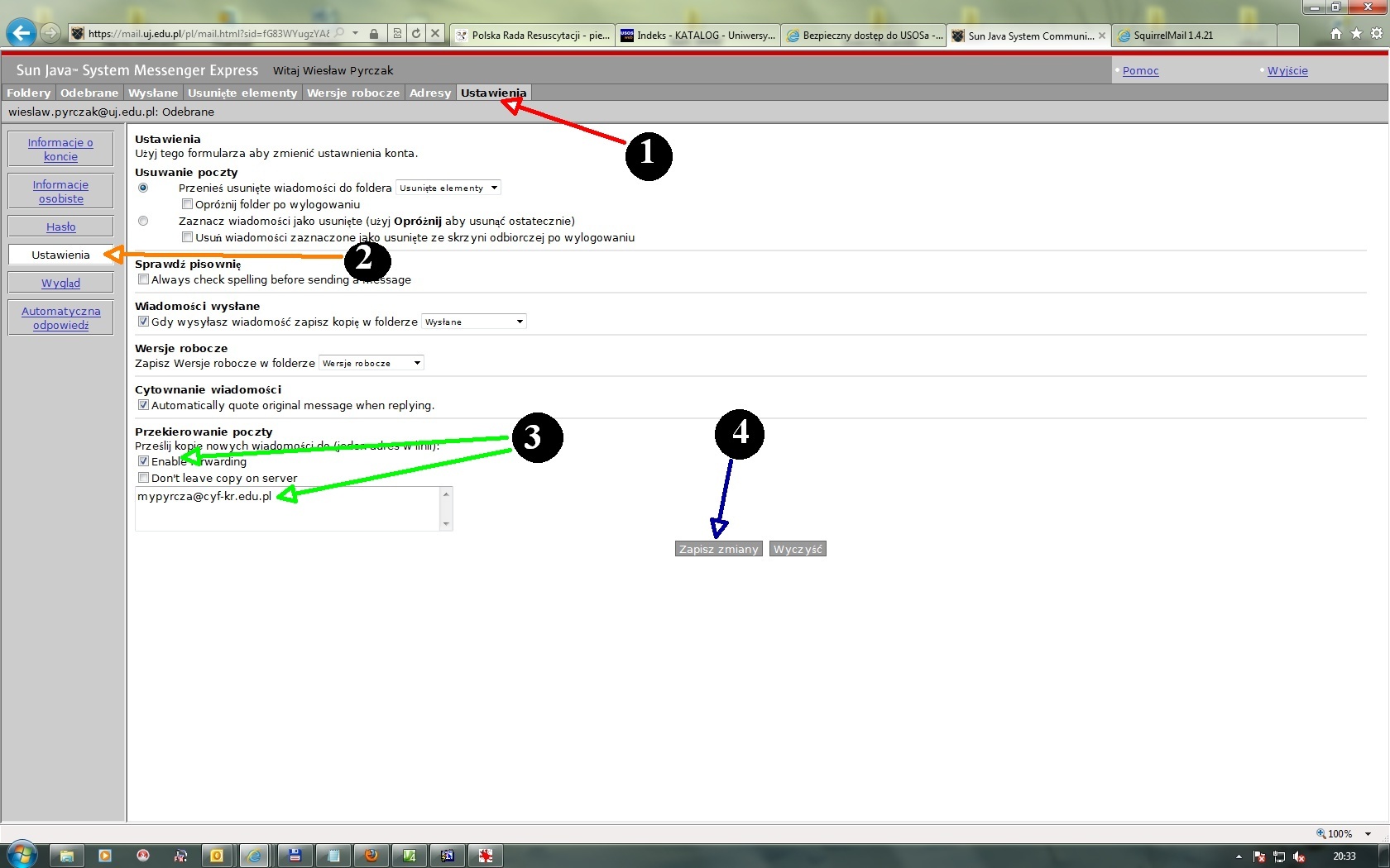 Uniwersytecki System Obsługi Studiów - USOS...